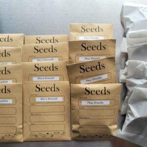 microgreen grow kit seed and soil refill