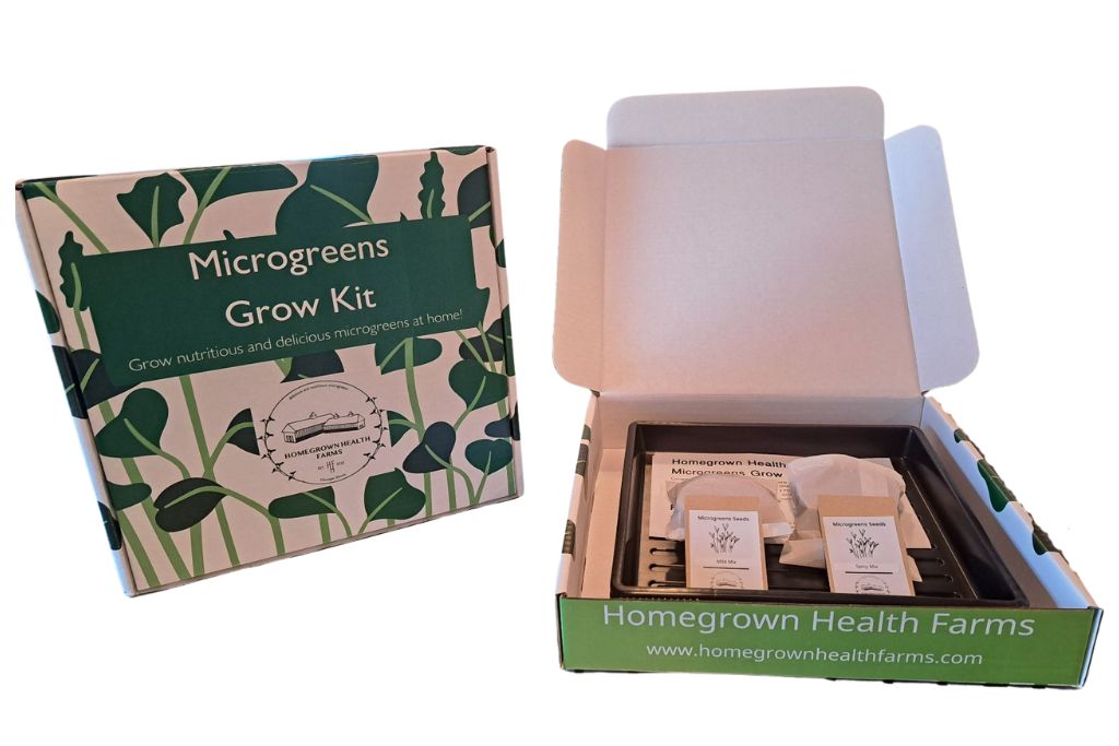 Microgreens Grow Kit from Homegrown Health Farms, Oswego, IL