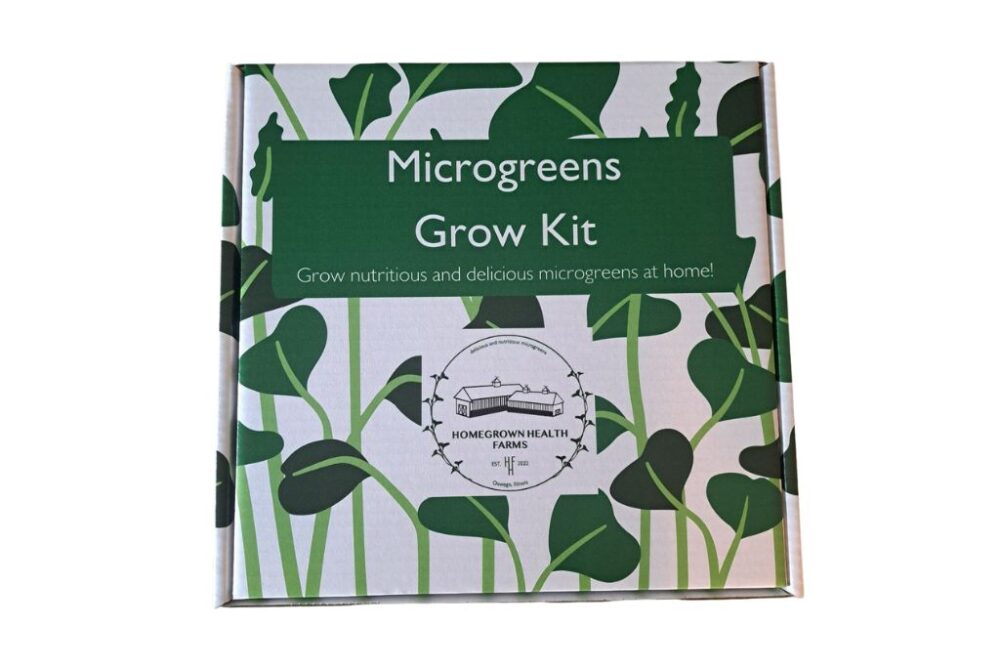 Microgreens Grow Kit from Homegrown Health Farms, Oswego, IL